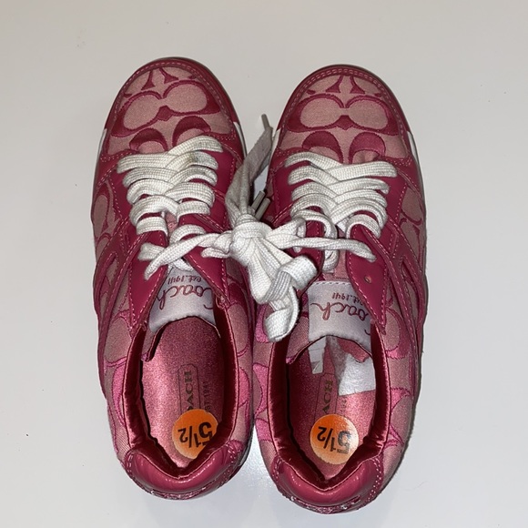 Y2K Pink Coach shoes - Picture 8 of 10